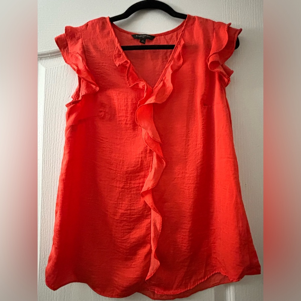 Banana Republic Ruffle Top